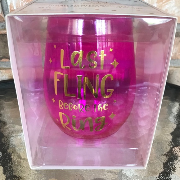 Slant Collection Jumbo Stemless Bachelorette Wine Glass 30 oz - Picture 4 of 8